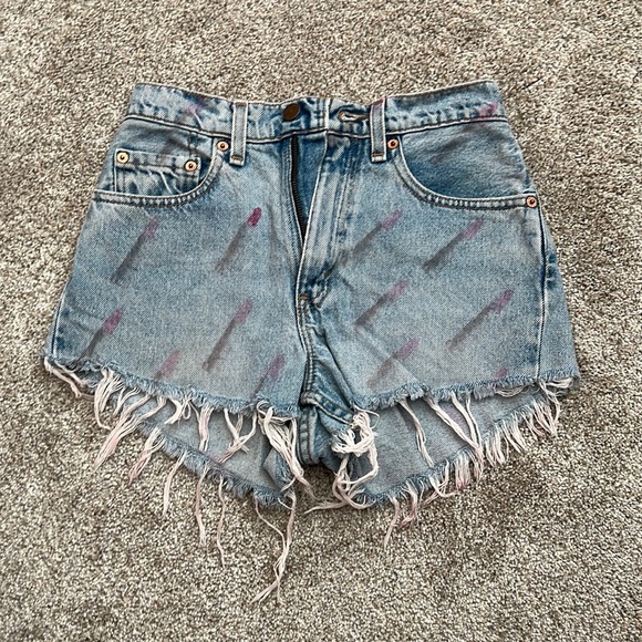 High Waisted Lipstick Vintage Levi’s
